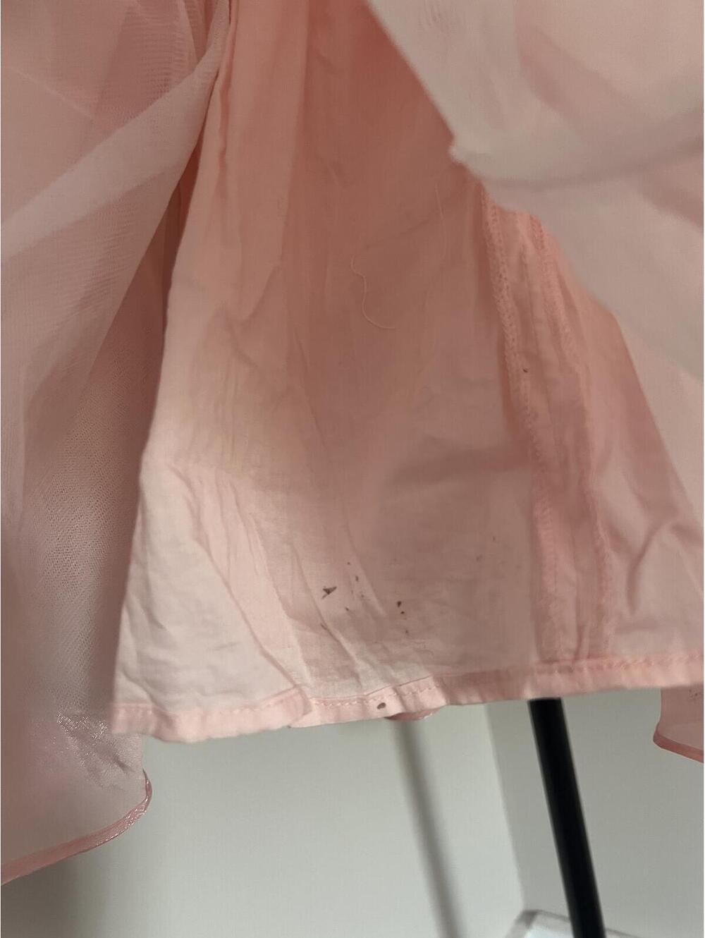 Bardot Junior Girls' Halina Mini Dress, Powder Pink, Size US 4 - Picture 7 of 9